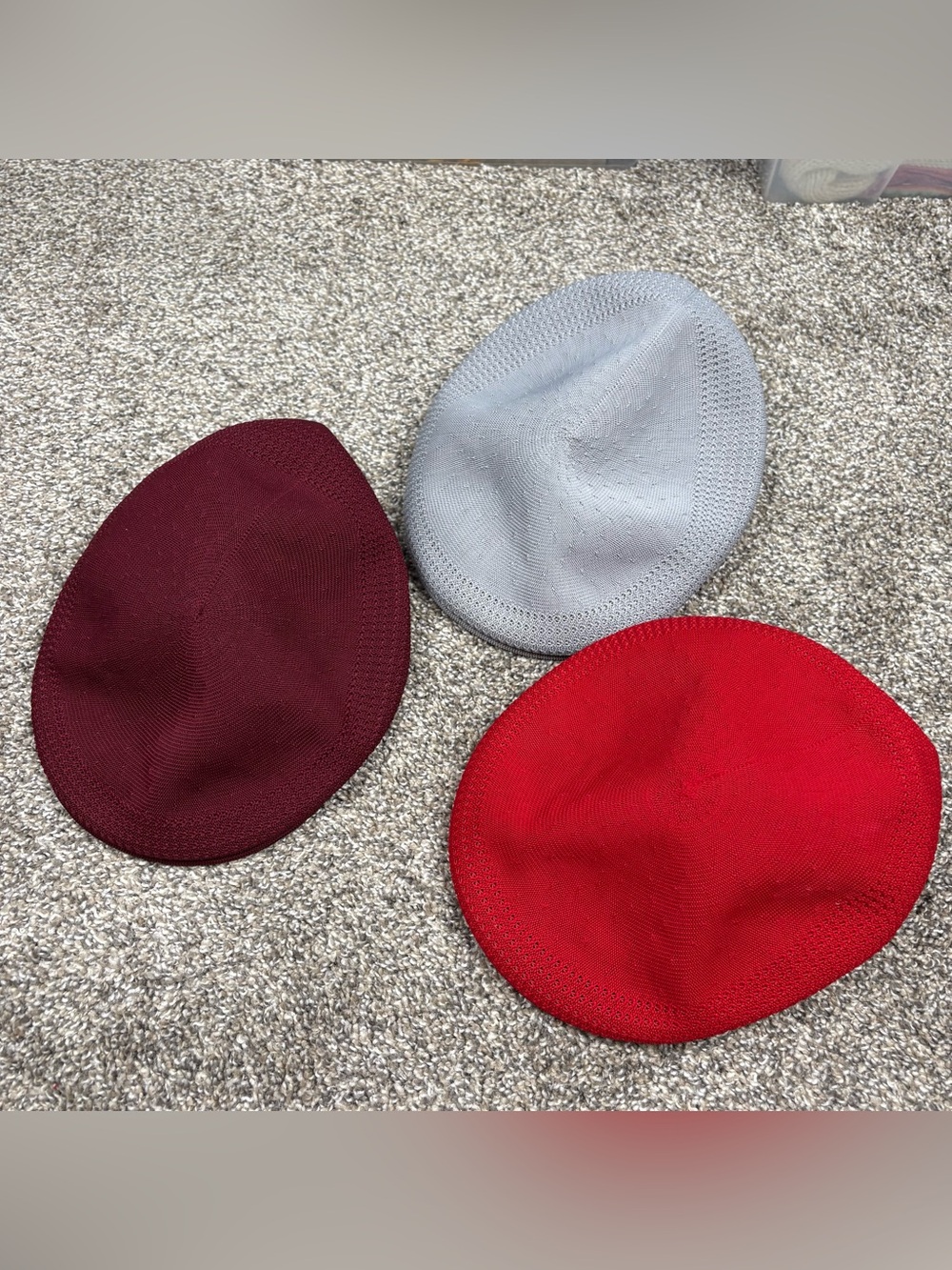 Kangol Ventair Cap Lot Of 3 Size XL